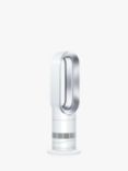 Dyson AM09 Hot + Cool™ Fan Heater, White/Silver