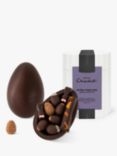 Hotel Chocolat Serious Dark Fix Extra Thick Easter Egg, 375g