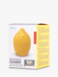Kikkerland Lemon Microwave Cleaner, Yellow