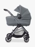 Silver Cross Dune Pushchair and First Bed Folding Carrycot Universal Ultimate Accessory Pack Bundle, Glacier