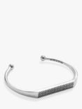 Coach C Motif Cuff Bracelet, Silver