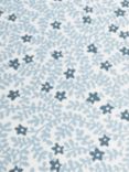 John Lewis ANYDAY Mila Floral Print Round Cotton Tablecloth, 180cm, Blue