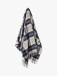 Bronte by Moon Bannockbane Tartan Merino Wool Throw, Multi