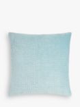 John Lewis Quilted Velvet Square Cushion