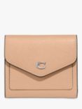 Coach Wyn Small Leather Envelope Purse, Buff