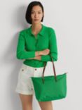 Lauren Ralph Lauren Keaton 26 Tote Bag, Green Topaz