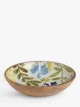 John Lewis Lisbon Foliage Serving Bowl, 44cm, FSC-Certified (Mango Wood), Natural/Multi