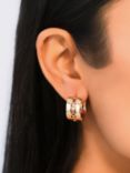 Lauren Ralph Lauren Chain Detail Hoop Earrings, Gold