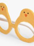 John Lewis Felt Easter Chick Glasses, Yellow