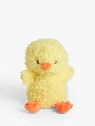 John Lewis 19cm Plush Chick Toy, Yellow