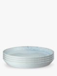 Denby Kiln Blue Stoneware Dinner Plates, Set of 4, 26cm, Blue