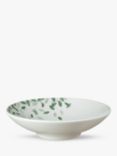 Denby Greenhouse Porcelain Pasta Bowl, 23cm, Green