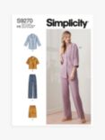 Simplicity Misses' Tops and Pants Sewing Pattern, SS9270H5