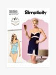 Simplicity Misses' Camisole, Slip and Knickers Sewing Pattern, S9285A5