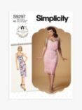 Simplicity Misses' Straight Dress Sewing Pattern, S9297A5