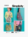 Simplicity Bags Sewing Pattern, S9803