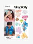 Simplicity Children's Warm or Cool Packs and Covers Sewing Pattern, S9811