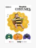 Simplicity Babies' Halloween Costumes Sewing Pattern, S9844