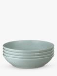 Denby Teal Speckle Stoneware Pasta Bowls, Set of 4, 22cm, Teal