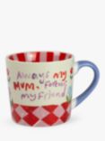 Eleanor Bowmer 'Always My Mum' Bone China Mug, 300ml, Pink/Multi