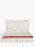John Lewis Celestial Safari Pure Cotton Reversible Toddler Duvet Cover and Pillowcase Set, Multi