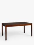 John Lewis Medan 6 Seater Fixed Dining Table, Dark Stain