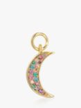 Sif Jakobs Jewellery Multicoloured Zirconia Hoop Charm, Gold