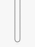 THOMAS SABO Men's Long Venetian Chain Necklace, Silver