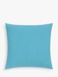 John Lewis Indoor/Outdoor Cushion, Mineral Blue