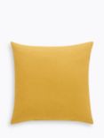 John Lewis ANYDAY Check Board Cushion, Buttercup