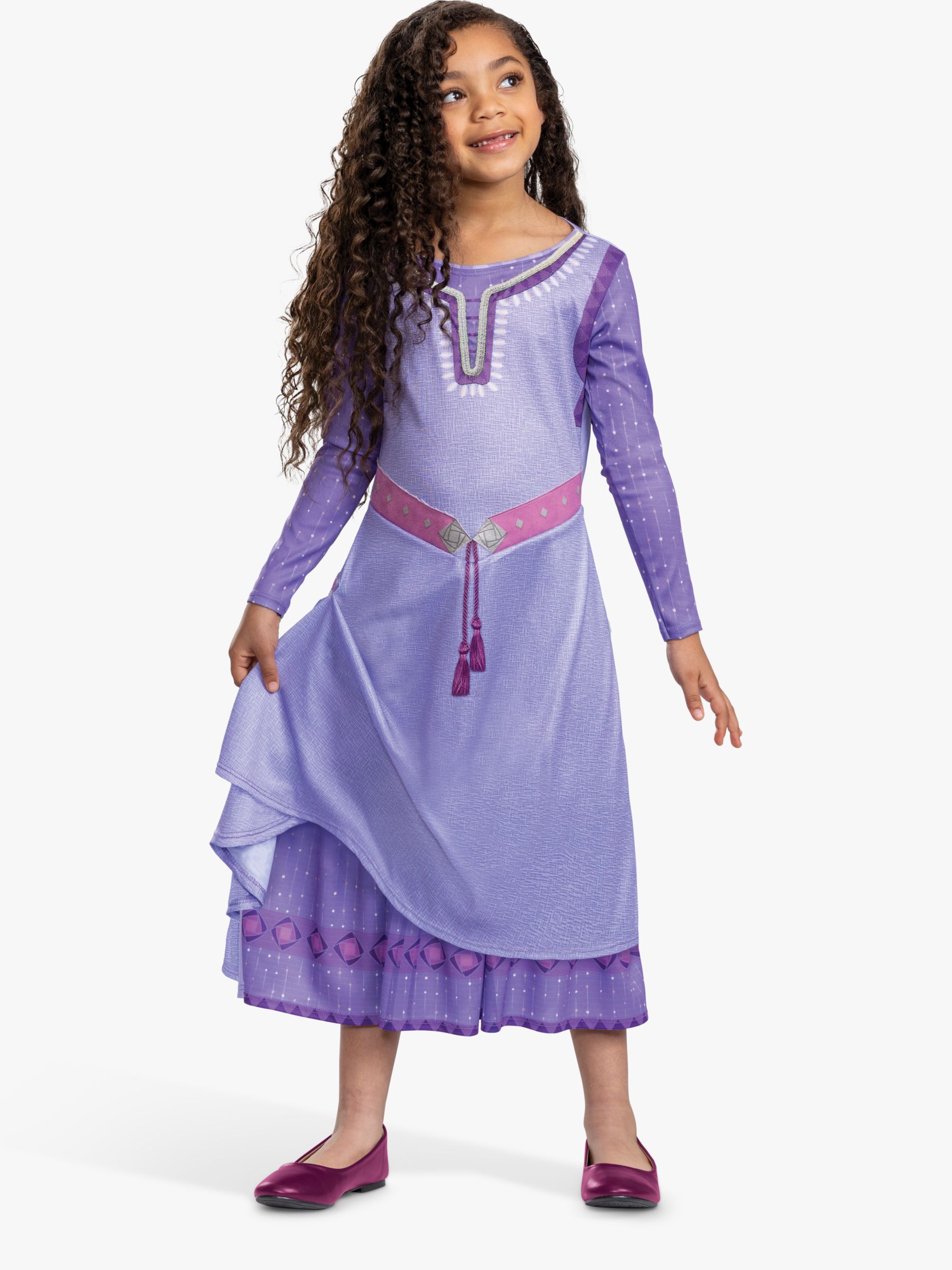  Asha Costume, Official Disney Wish Child Costume with
