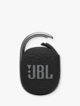 JBL Clip 4 Bluetooth Waterproof Portable Speaker, Black