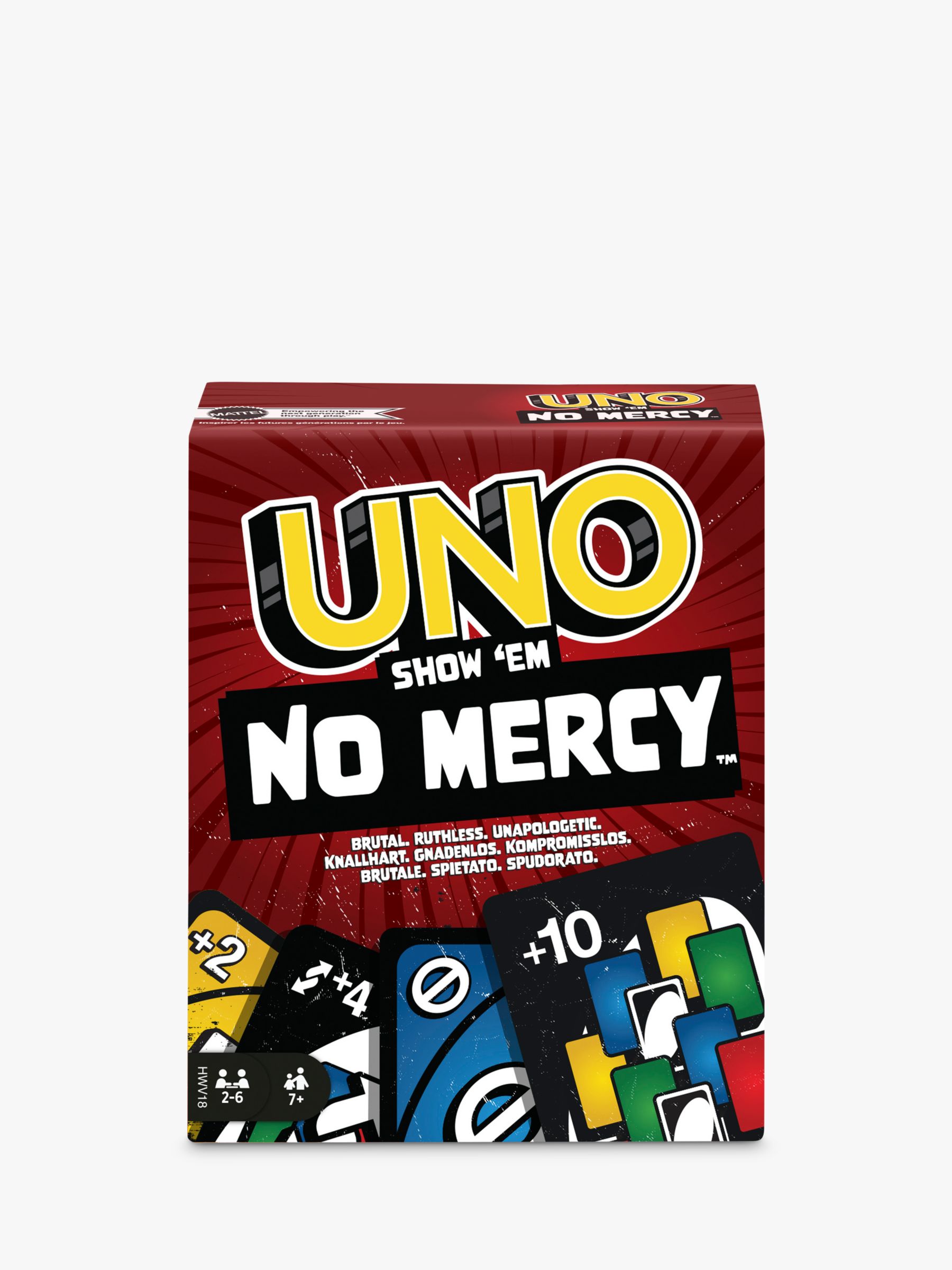 UNO Show'Em No Mercy #uno #mattel #boardgametiktok #boardgames