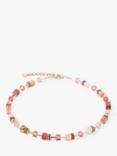 COEUR DE LION Beaded Necklace, Red/Multi