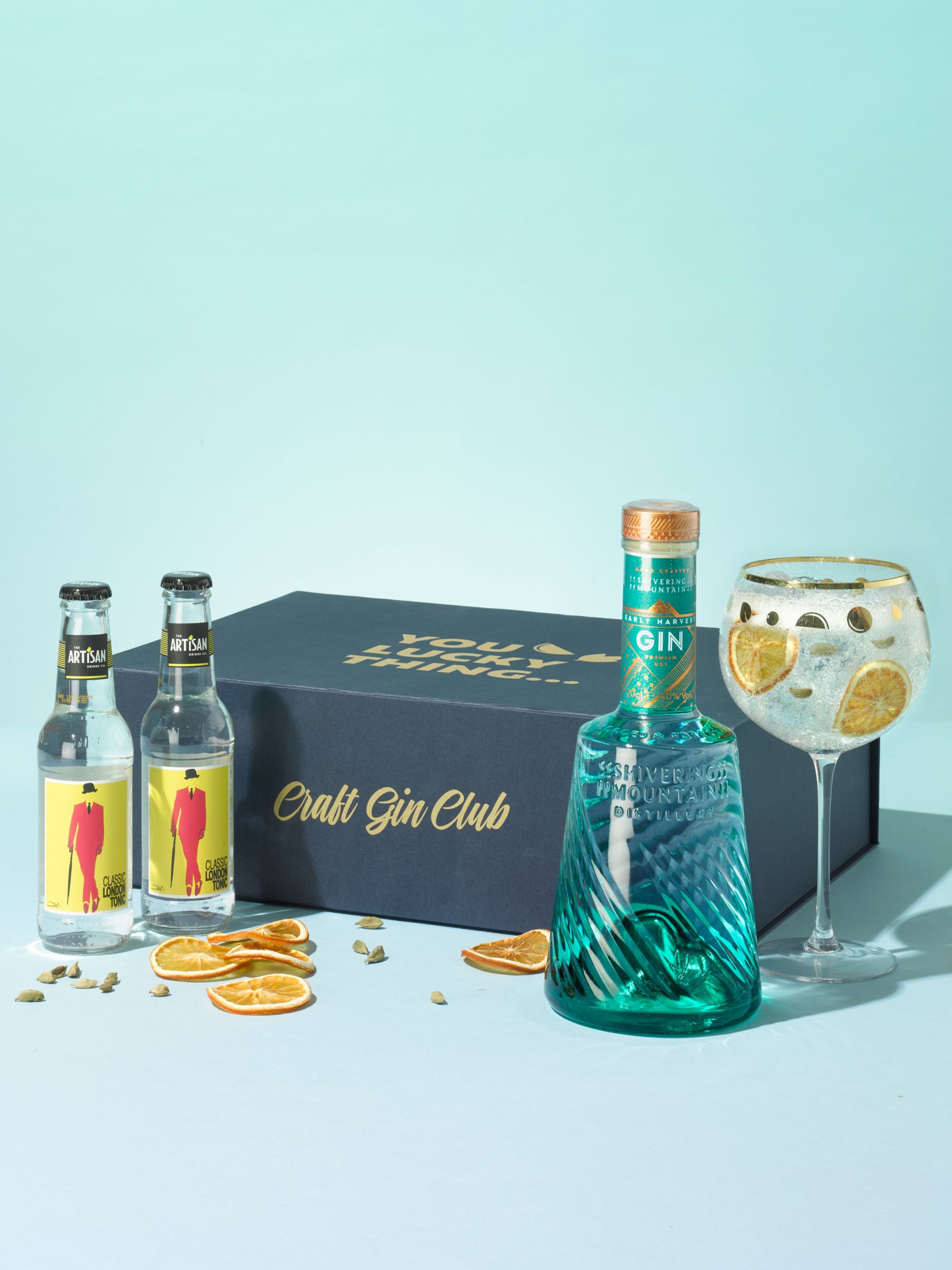 Club Serve Gin Gift Perfect Craft Box
