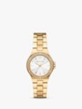 Michael Kors Women's Mini Lennox Pave Bezel Bracelet Strap Watch