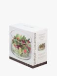 Artland Simplicity Glass Cylinder Salad Bowl, 4.95L, Clear