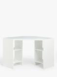 John Lewis Abacus Corner Desks, FSC-Certified, White