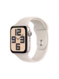 Apple Watch SE (2023) GPS, 44mm, Sport Band, Small-Medium, Starlight