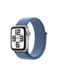 Apple Watch SE (2023) GPS, 40mm, Sport Loop, One Size, Silver/Winter Blue