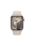 Apple Watch Series 9 GPS, 41mm, Aluminium Case, Sport Band, Medium-Large