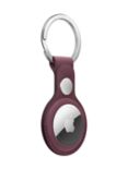 Apple AirTag FineWoven Key Ring, Mulberry