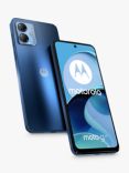 Motorola Moto g14 Smartphone, Android, 4GB RAM, 6.5”, 4G, SIM Free, 128GB, Sky Blue