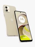 Motorola Moto g14 Smartphone, Android, 4GB RAM, 6.5”, 4G, SIM Free, 128GB, Cream