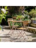 Gallery Direct Ronda 2-Seater Folding Garden Bistro Table & Chairs Set
