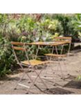 Gallery Direct Ronda 2-Seater Folding Garden Bistro Table & Chairs Set
