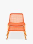 Gallery Direct Sassano Garden Lounge Chair & Footstool, Orange