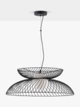 houseof Cage Pendant Ceiling Light, Charcoal