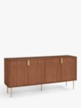 John Lewis Harvard 4 Door Sideboard/Media Unit, Walnut