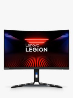 Lenovo Legion R27fc-30 Full HD HDR Curved Gaming Monitor, 27”, Raven Black